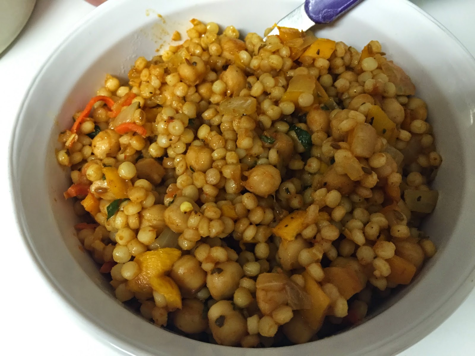 Queen of my kitchen Couscous with Chickpea Curry